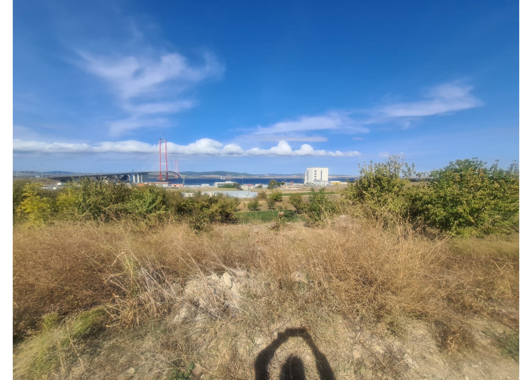  Çanakkale Lapseki Satılık Arazi Köprü ve Deniz Manzaralı
